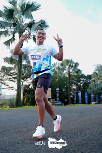 Race photo from Taman Budaya x BOGORUN 2025