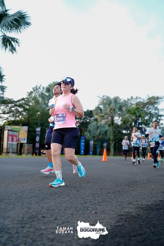 Race photo from Taman Budaya x BOGORUN 2025