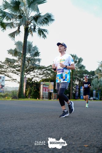 Race photo from Taman Budaya x BOGORUN 2025
