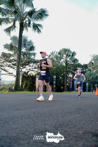 Race photo from Taman Budaya x BOGORUN 2025