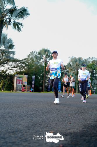 Race photo from Taman Budaya x BOGORUN 2025