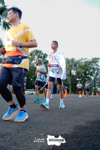 Race photo from Taman Budaya x BOGORUN 2025
