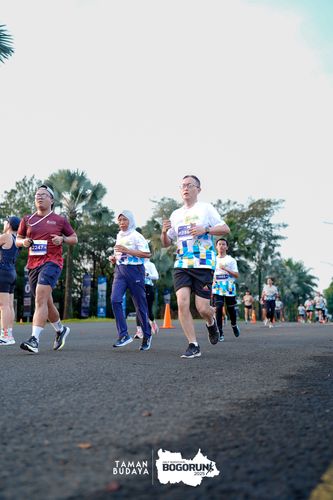 Race photo from Taman Budaya x BOGORUN 2025