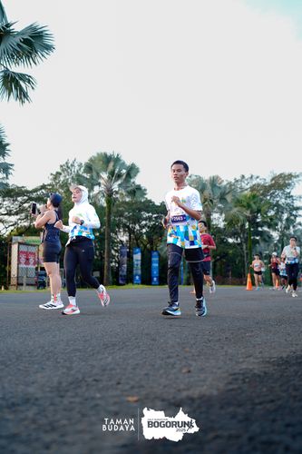 Race photo from Taman Budaya x BOGORUN 2025