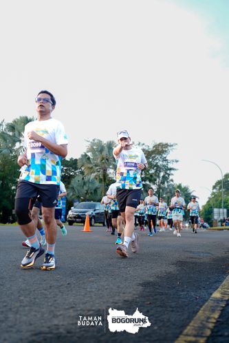 Race photo from Taman Budaya x BOGORUN 2025