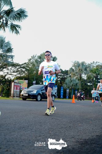 Race photo from Taman Budaya x BOGORUN 2025