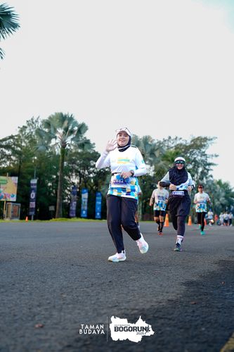 Race photo from Taman Budaya x BOGORUN 2025