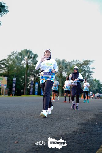 Race photo from Taman Budaya x BOGORUN 2025