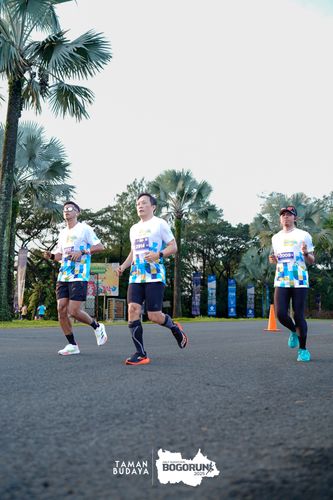 Race photo from Taman Budaya x BOGORUN 2025