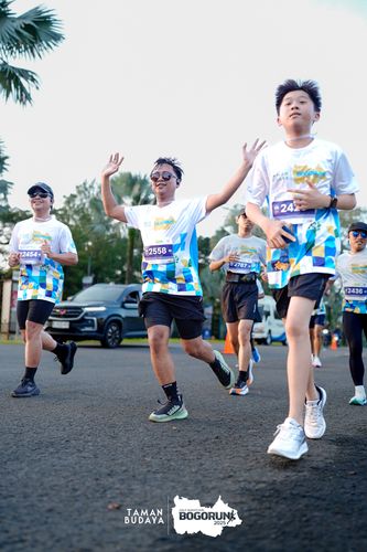 Race photo from Taman Budaya x BOGORUN 2025