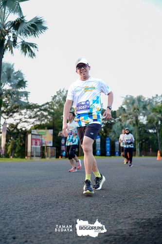 Race photo from Taman Budaya x BOGORUN 2025