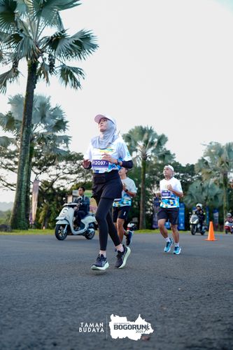 Race photo from Taman Budaya x BOGORUN 2025