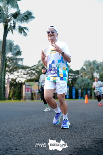 Race photo from Taman Budaya x BOGORUN 2025