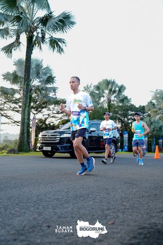 Race photo from Taman Budaya x BOGORUN 2025