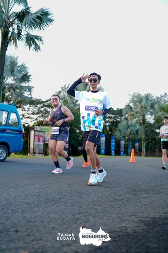 Race photo from Taman Budaya x BOGORUN 2025