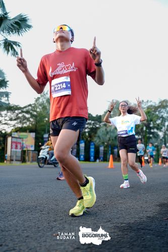 Race photo from Taman Budaya x BOGORUN 2025