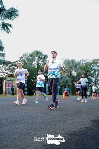 Race photo from Taman Budaya x BOGORUN 2025