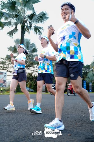 Race photo from Taman Budaya x BOGORUN 2025