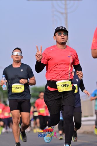 Race photo from CISANGKAN KBP CITY RUN 2025