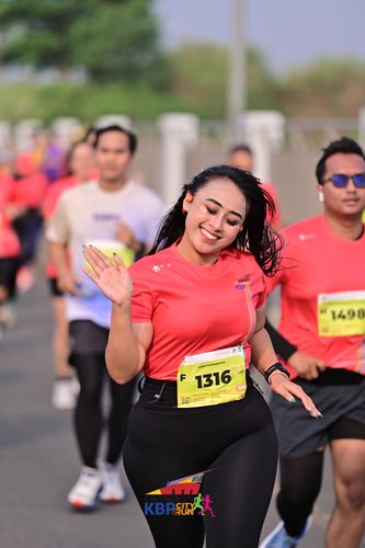 Race photo from CISANGKAN KBP CITY RUN 2025