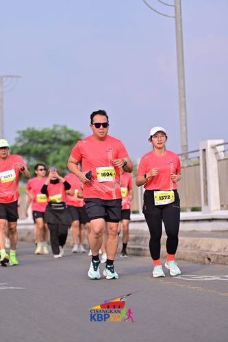 Race photo from CISANGKAN KBP CITY RUN 2025