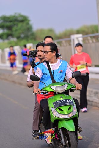 Race photo from CISANGKAN KBP CITY RUN 2025