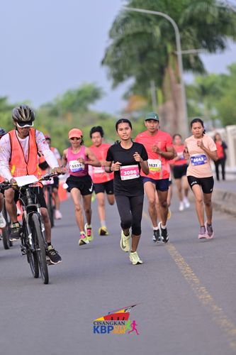 Race photo from CISANGKAN KBP CITY RUN 2025