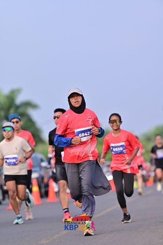 Race photo from CISANGKAN KBP CITY RUN 2025