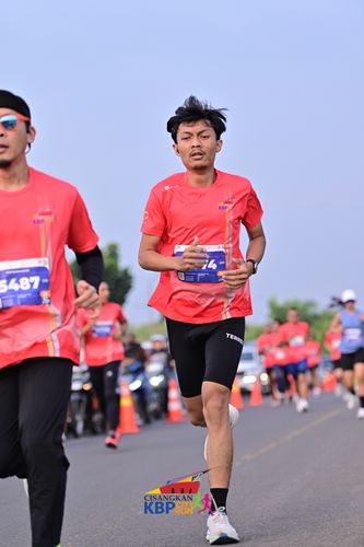 Race photo from CISANGKAN KBP CITY RUN 2025