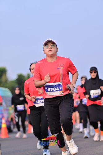 Race photo from CISANGKAN KBP CITY RUN 2025