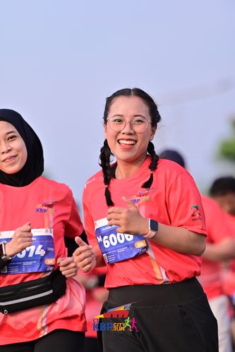 Race photo from CISANGKAN KBP CITY RUN 2025