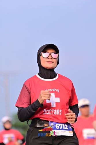 Race photo from CISANGKAN KBP CITY RUN 2025