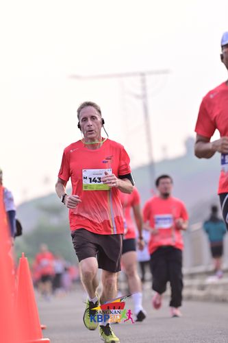 Race photo from CISANGKAN KBP CITY RUN 2025