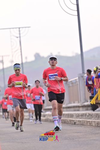 Race photo from CISANGKAN KBP CITY RUN 2025