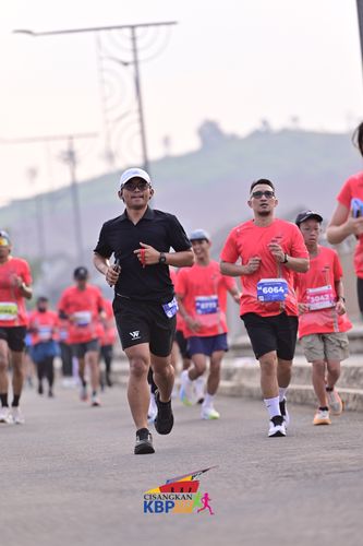Race photo from CISANGKAN KBP CITY RUN 2025