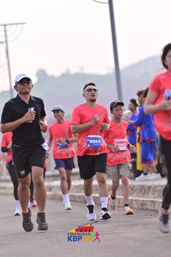 Race photo from CISANGKAN KBP CITY RUN 2025