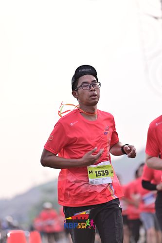 Race photo from CISANGKAN KBP CITY RUN 2025