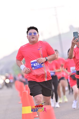 Race photo from CISANGKAN KBP CITY RUN 2025