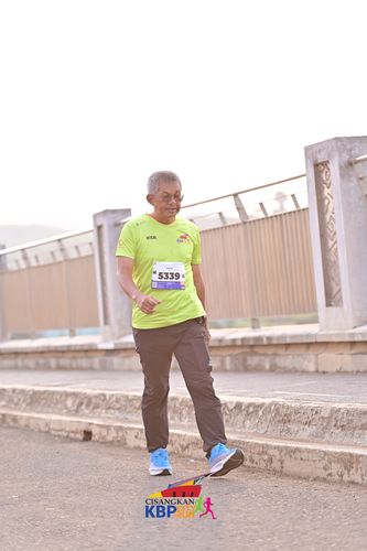 Race photo from CISANGKAN KBP CITY RUN 2025
