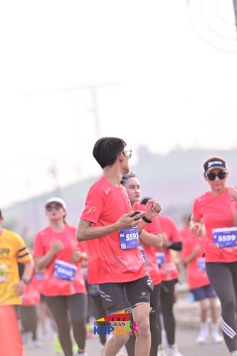 Race photo from CISANGKAN KBP CITY RUN 2025