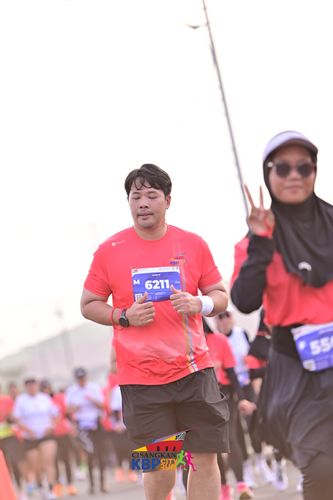 Race photo from CISANGKAN KBP CITY RUN 2025