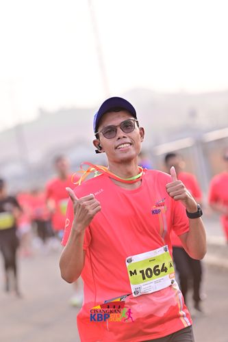 Race photo from CISANGKAN KBP CITY RUN 2025