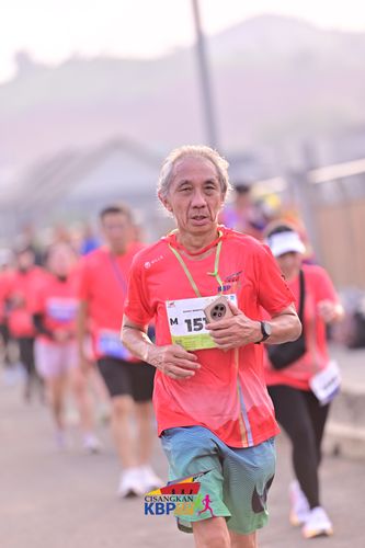 Race photo from CISANGKAN KBP CITY RUN 2025