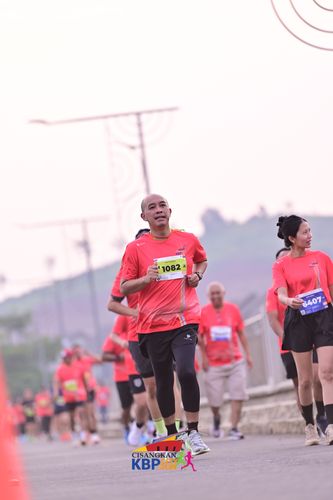 Race photo from CISANGKAN KBP CITY RUN 2025
