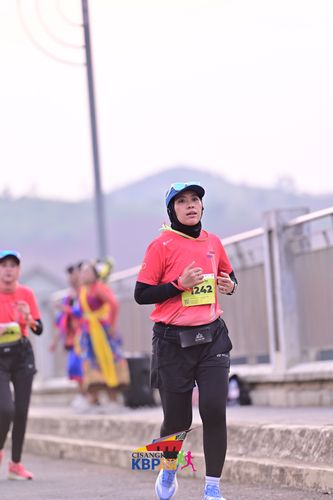 Race photo from CISANGKAN KBP CITY RUN 2025