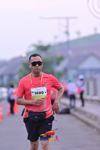 Race photo from CISANGKAN KBP CITY RUN 2025