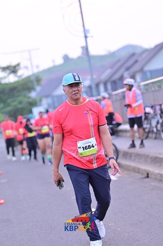 Race photo from CISANGKAN KBP CITY RUN 2025