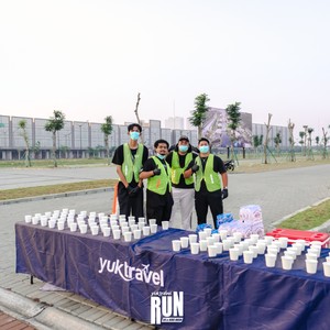Race photo from YUK TRAVEL RUN