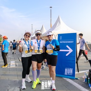Race photo from YUK TRAVEL RUN