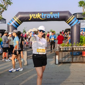 Race photo from YUK TRAVEL RUN